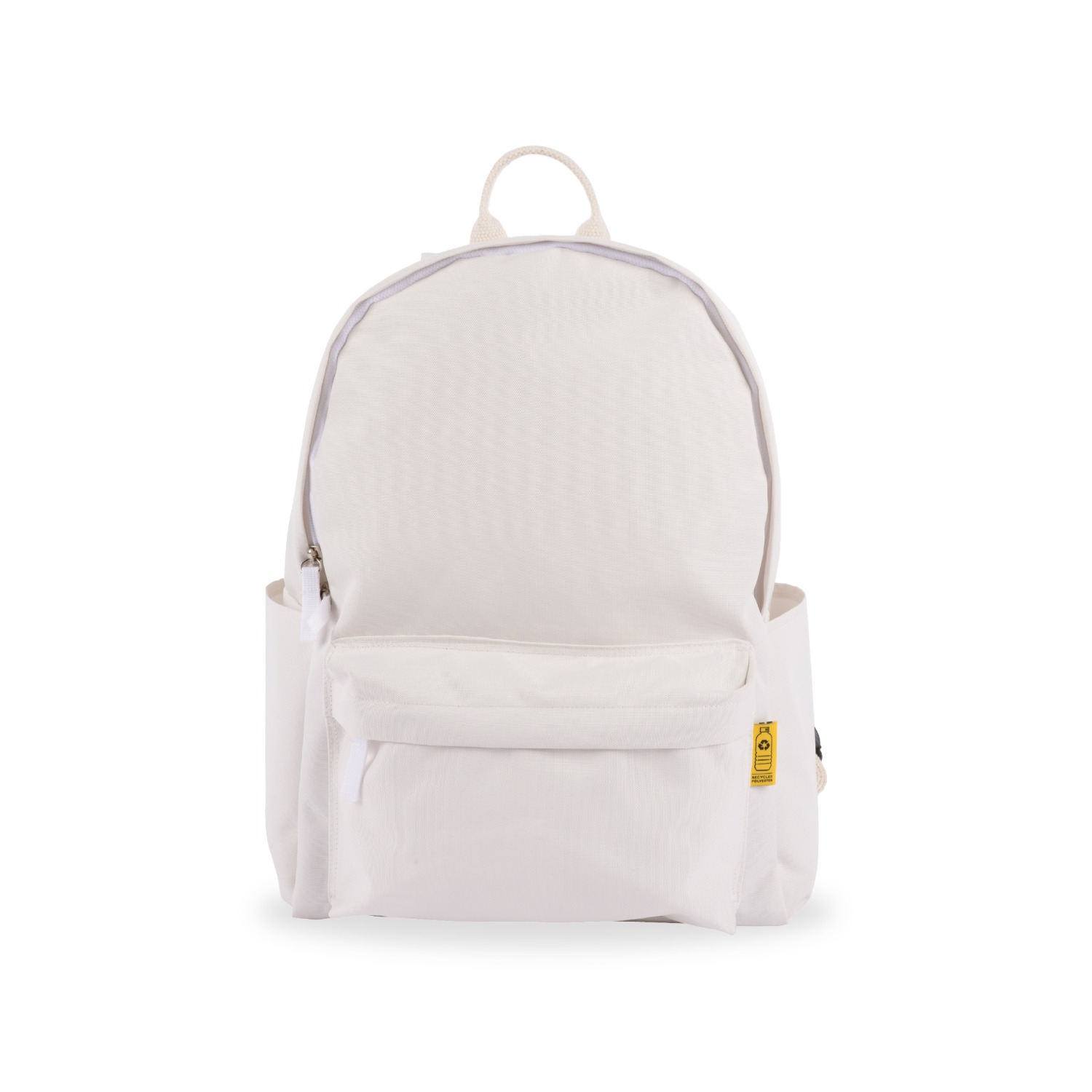 RECYCLED CASUAL BACKPACK WHITE